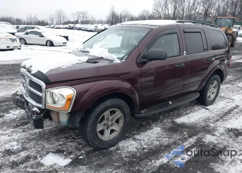 2005 Dodge Durango Slt from USA, damaged, VIN 1D8HB48D25F590722